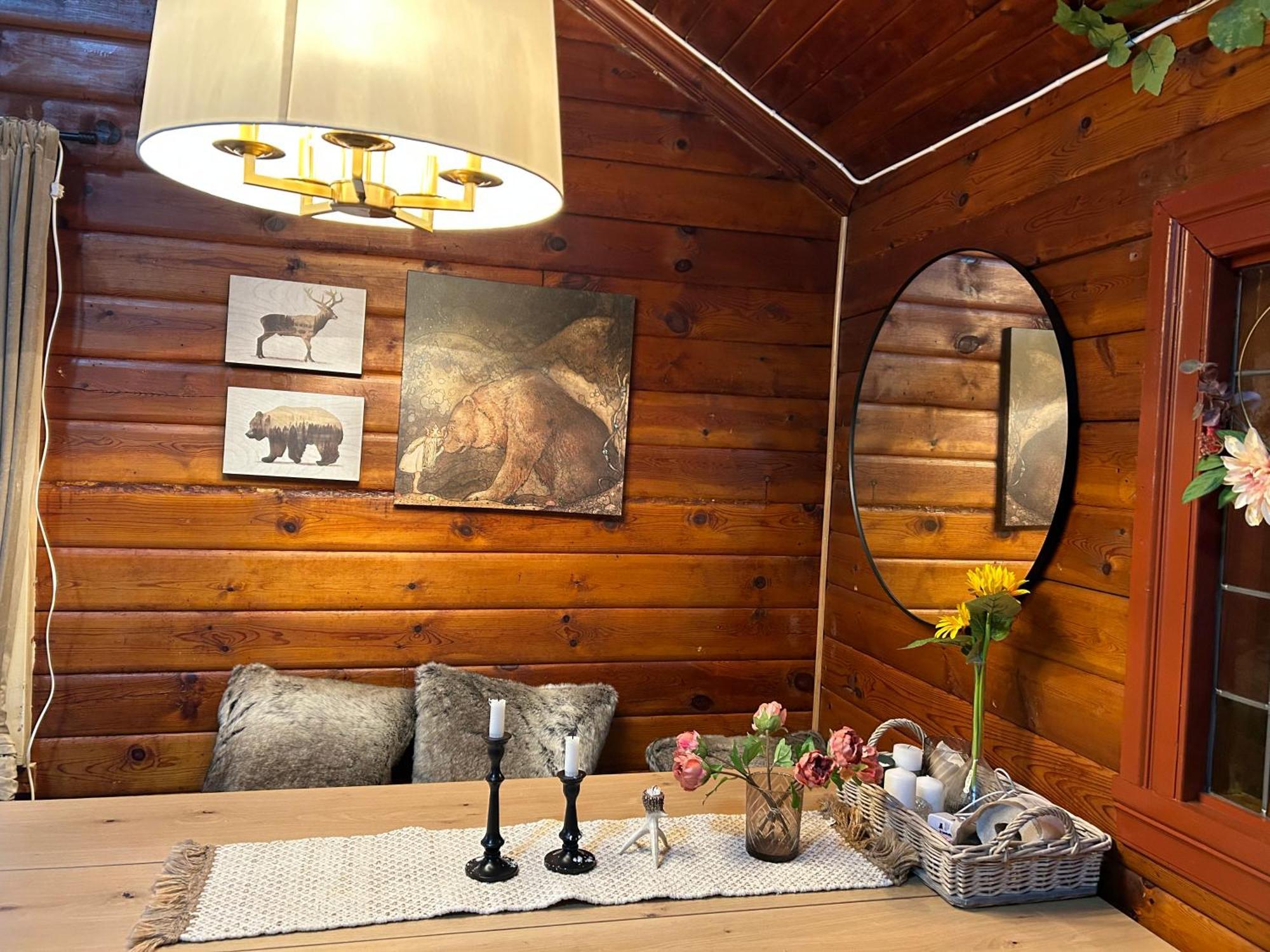 Villa Beautiful Cabin By Mjosa. Stange Exterior foto