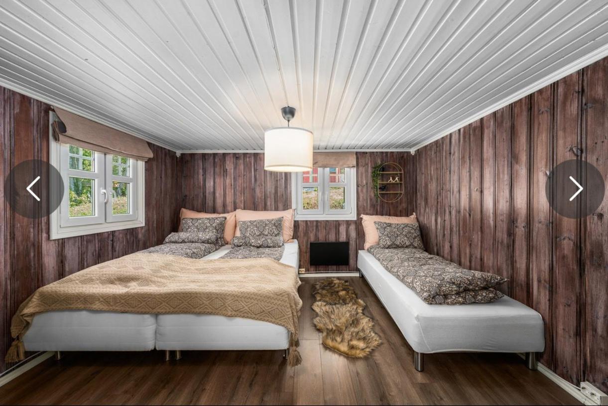 Villa Beautiful Cabin By Mjosa. Stange Exterior foto