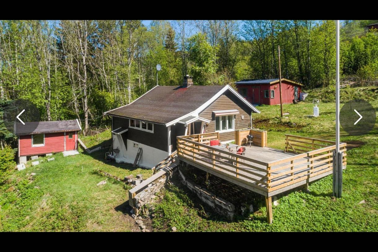 Villa Beautiful Cabin By Mjosa. Stange Exterior foto